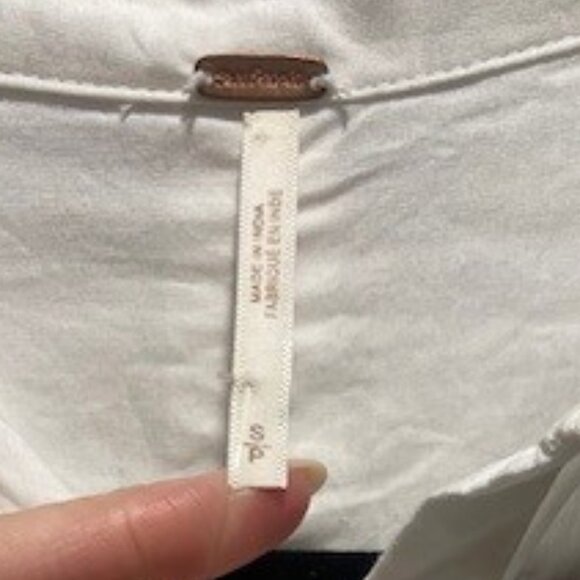 🕊️ NWT Free People Billie Pleated Tiered Mini Dress – White, Size Small 🕊️ - Picture 4 of 9